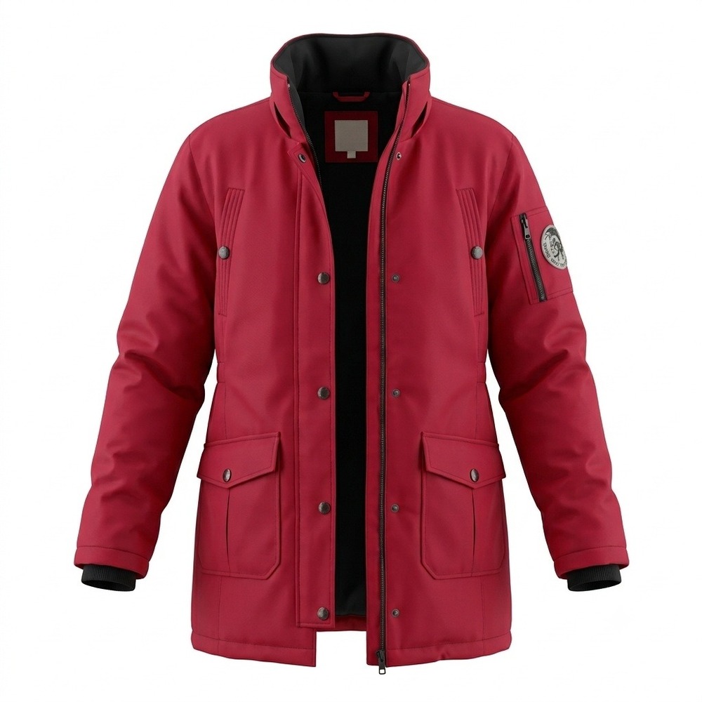Diesel Girls Padded Parka Jacket Size 14/16 Youth Fits Teen or Women's Petit XS